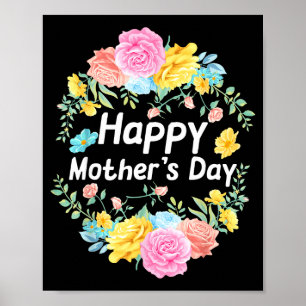 Glad mors dag 2022 kvinnor mamma mormor kärlek poster