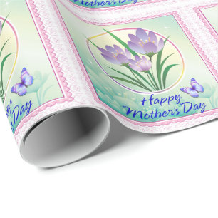Glad mors dag 2 Inpackningspapper Presentpapper