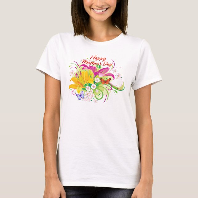 Glad mors dag 35A T-shirt (Framsida)