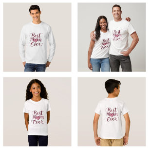 Glad mors dag Bästa mamma någonsin T Shirt