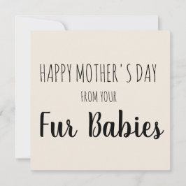 Glad mors dag från era små barn julkort