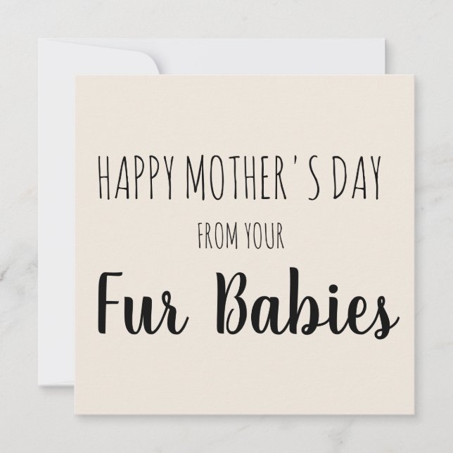 Glad mors dag från era små barn julkort (Framsida)