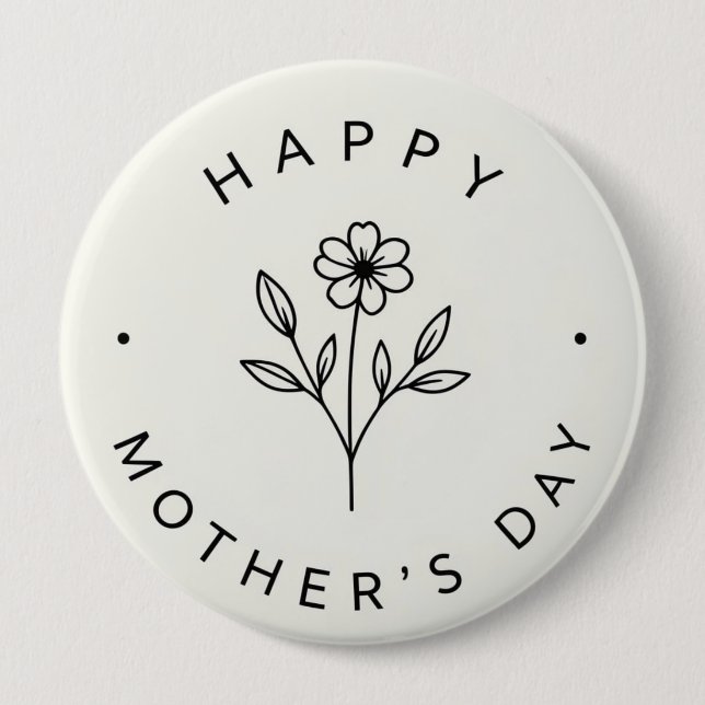 Glad mors dag-knapp knapp (Framsida)