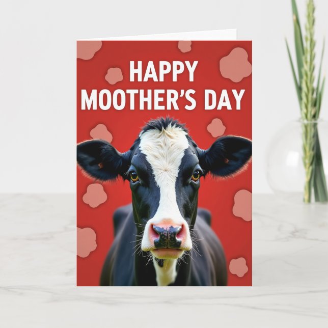 Glad mors dag Ko-kort Kort (Framsida)