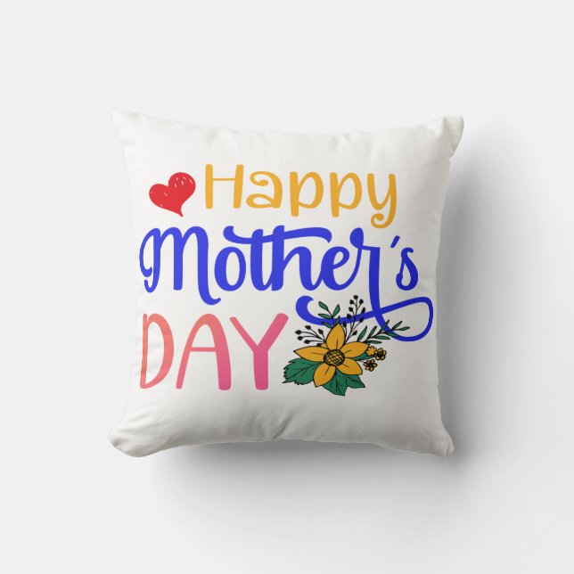Glad mors dag kudde (Framsida)