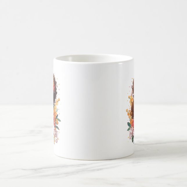 Glad mors dag magisk mugg (Center)
