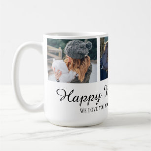 Glad mors dag Mamma, Anpassad Foto Och Text Kaffe Kaffemugg