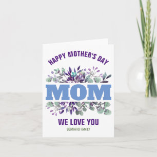 GLAD MORS DAG MAMMA PERSONLIG GÅVA INBJUDAN