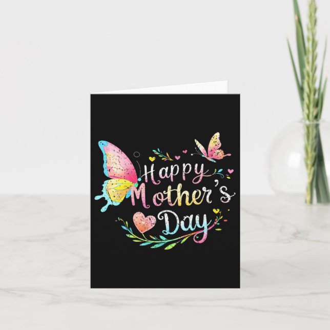 Glad mors dag Mamma till mors dag Kort (Framsida)