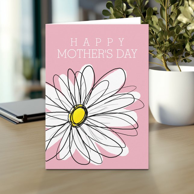 Glad mors dag med fantastisk tusenskönastillbehör kort (Personalized Mother's Day Greeting Card)