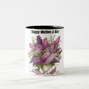 Glad mors dag-mugg/ snyggt mammagåva Två-Tonad mugg