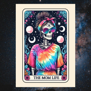Glad mors dag Skelett Mamma Liv Tarot Kort