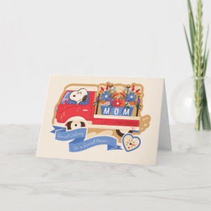 Glad mors dag   Snoopy Delivery Kort