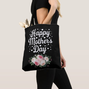 Glad mors dag Söt blom- mor mormor fru Tygkasse