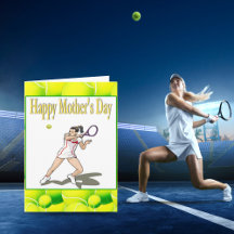 Glad mors dag Tennis Mamma Kort