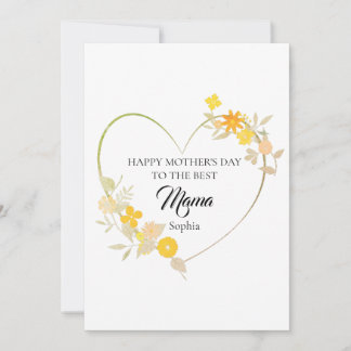 Glad mors dag till den bästa Mamma Kort