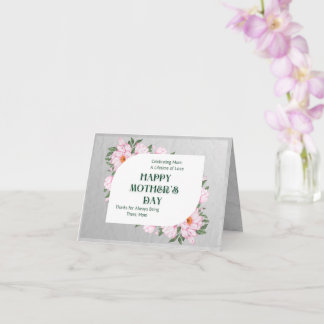 Glad mors dag vikt gratulationskort kort