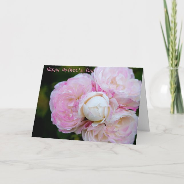 Glad mors dag vikt gratulationskort kort (Framsida)