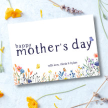 Glad mors dag Vildblomma Blomster