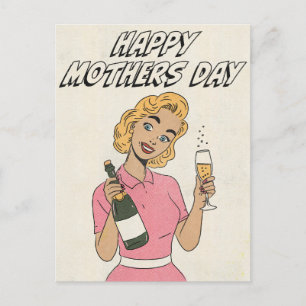 Glad mors dag vykort