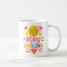 Glad Mugg - Söt Lycklig Ansikte Kaffe Mugg