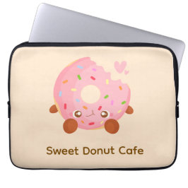 Glad Munk med Strössel Laptop Fodral
