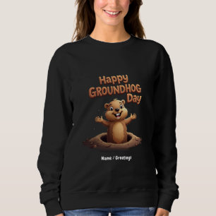 Glad Murmeldagen Fira med humor och kul T Shirt