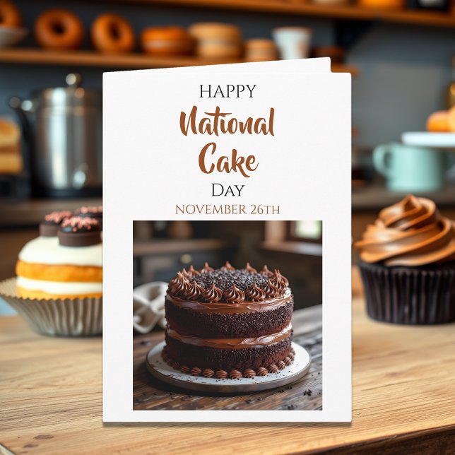 Glad national kakedag! 26 november kort (Skapare uppladdad)
