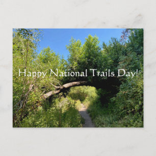 Glad National Trails Day! Postkort Vykort