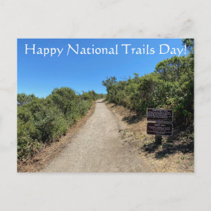 Glad National Trails Day! Postkort Vykort