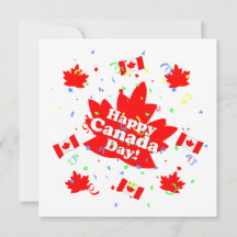 Glad nationaldag i Kanada-fest