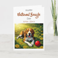 Glad nationella Beagle-dagen | 22 april