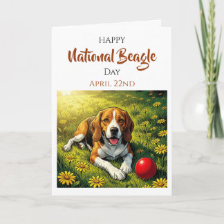 Glad nationella Beagle-dagen | 22 april Kort