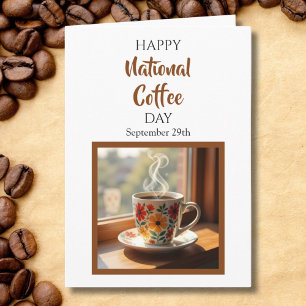 Glad nationella kaffedagen - 29 september kort