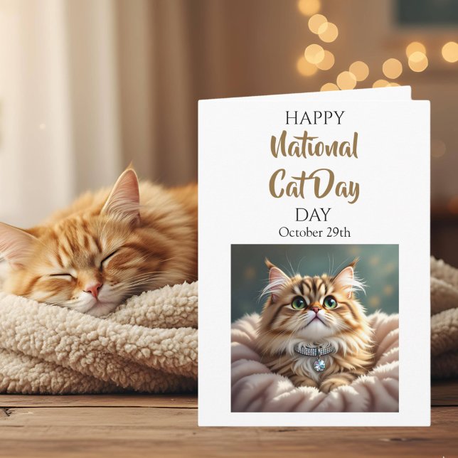 Glad nationella kattdag | 29 oktober kort (Skapare uppladdad)