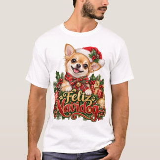 Glad Navidog Chihuahua Jul T-Shirt