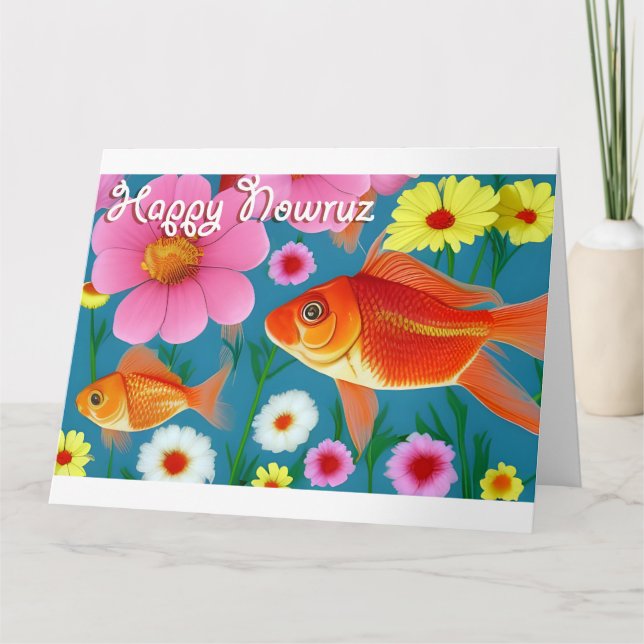 Glad Nowruz Kort (Framsida)