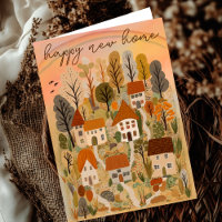 GLAD NY HEM Höst Land By Illustration