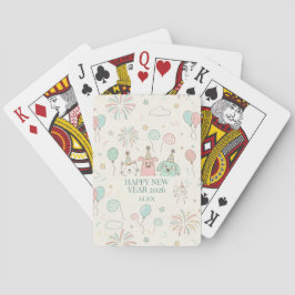 Glad nyårsafton 2026 casinokort