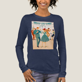 Glad Nyårsfest i mitten av seklet - Martini-dansen T Shirt