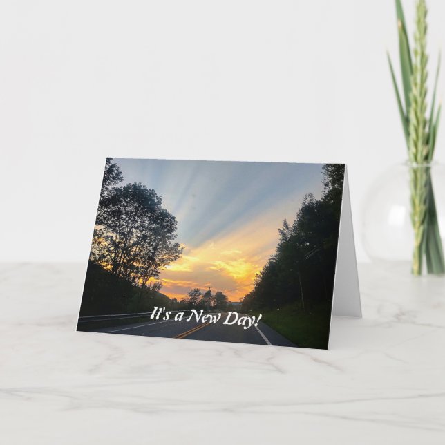 GLAD NYÅRSKORT KORT (Framsida)