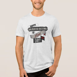 Glad Obligatorisk Gest av Kärlek Dag Alla Hjärtans T Shirt