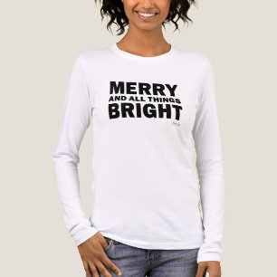 Glad och alla ljusa ting Jul T Shirt