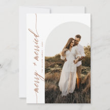 Glad och gift jul Terrakotta fotobåge 