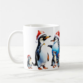 Glad och inbjudande julillustration kaffemugg