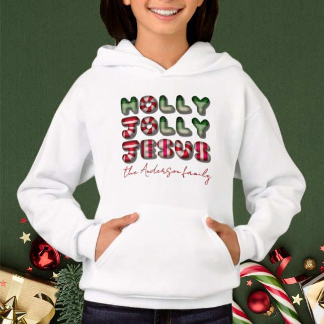 Glad och jolly Jesus 3D-optisk fet godis barn T Shirt (Skapare uppladdad)