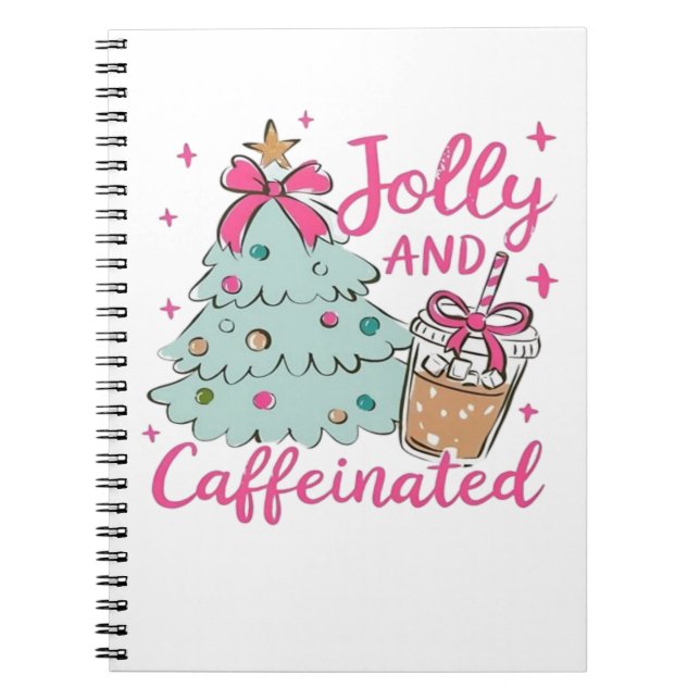 Glad och Kaffeinerad Anteckningsbok (Framsidan)