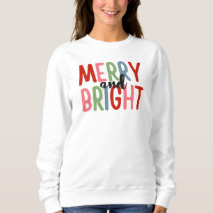 Glad och ljus familje jul tröja design