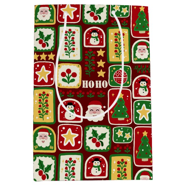 Glad och ljus jul  (Framsidan)