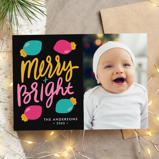 Glad och ljus julbelysning foton julkort (Skapare uppladdad)